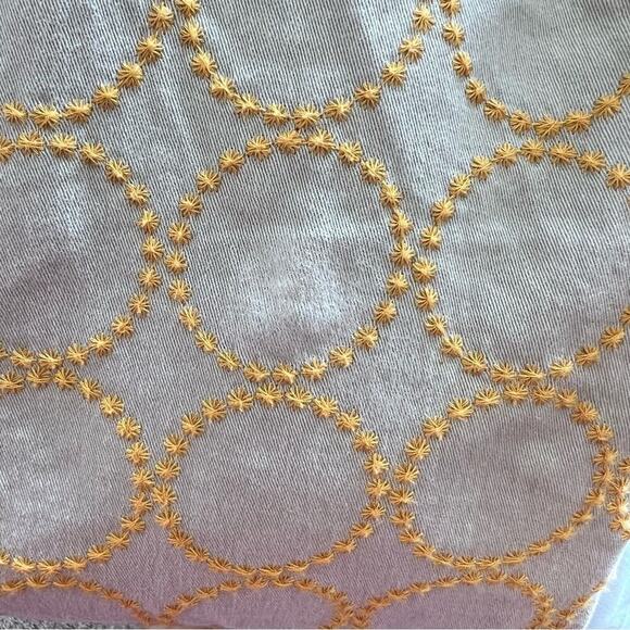 Chino by Anthropologie Relaxed Circle-Embroidered Chino Pants - Picture 11 of 13